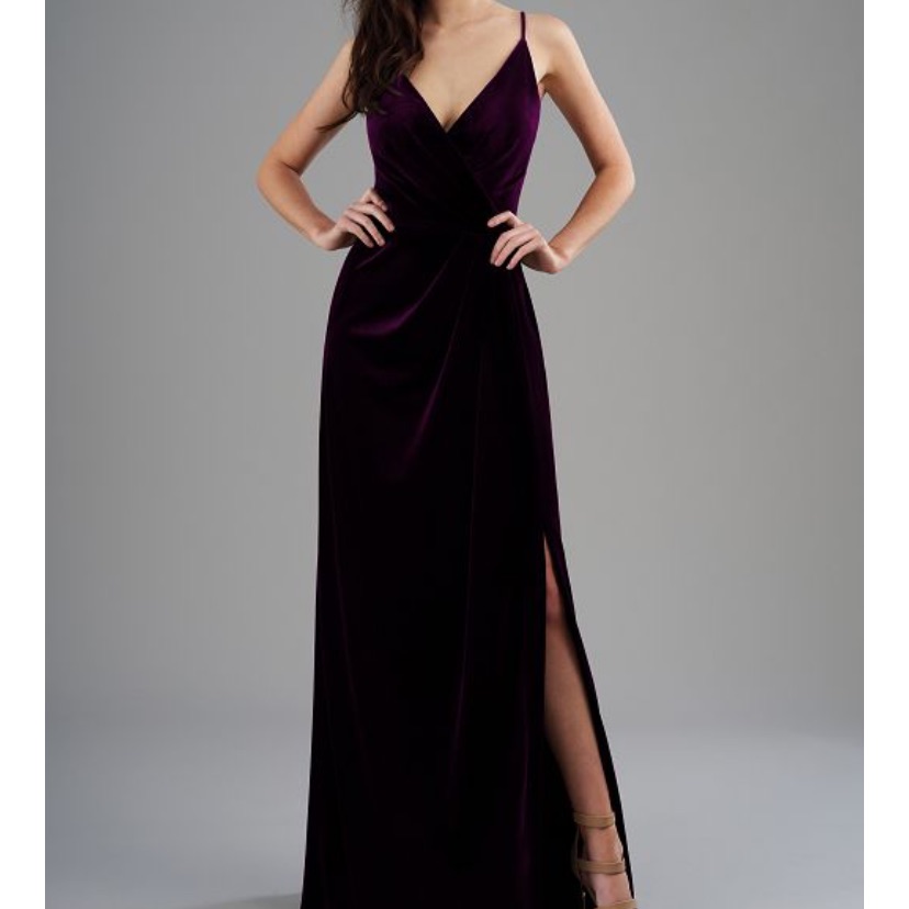 Plus Size Bordeaux Jasmine Bridal Formal Dress 28w